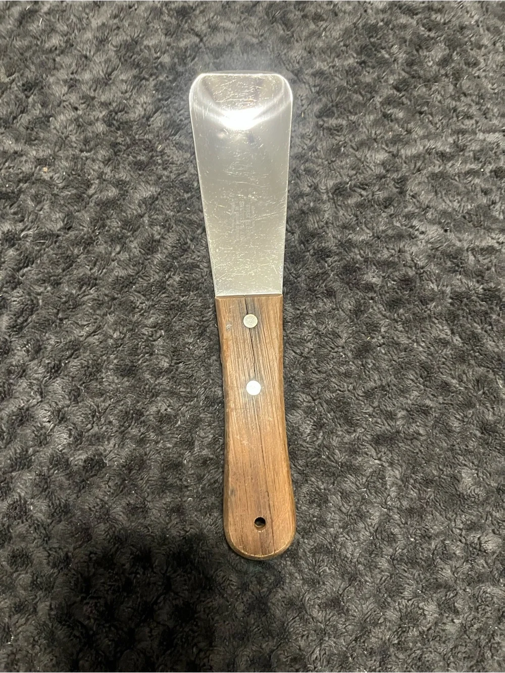 Vtg Vernco Ice Cream Spade Spoon Scoop Stainless Wood Handle Japan
